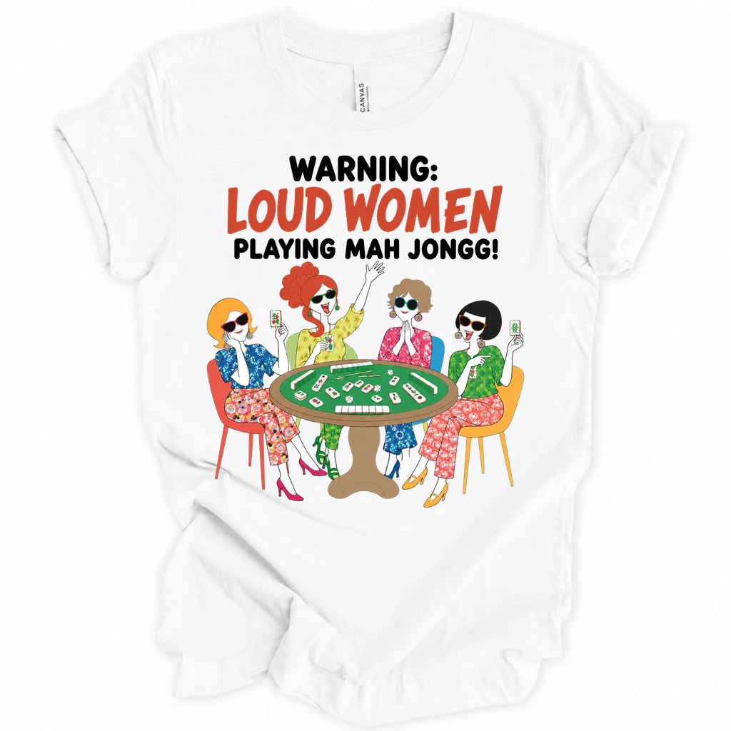 Warning Loud Women T-shirt