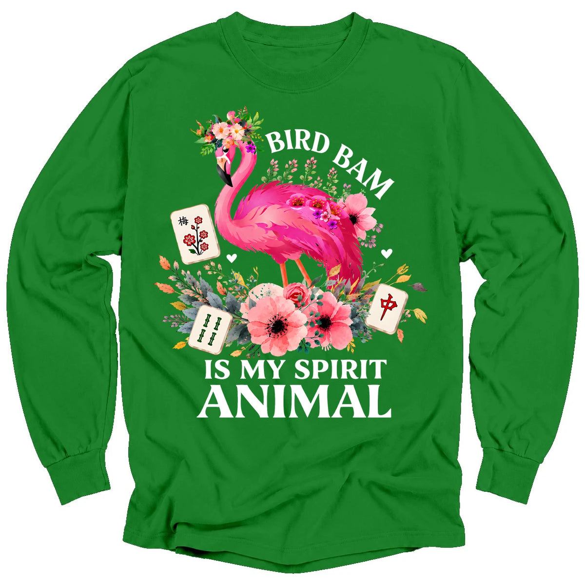 Bird Bam Is My Spirit Animal Long Sleeve T-Shirt