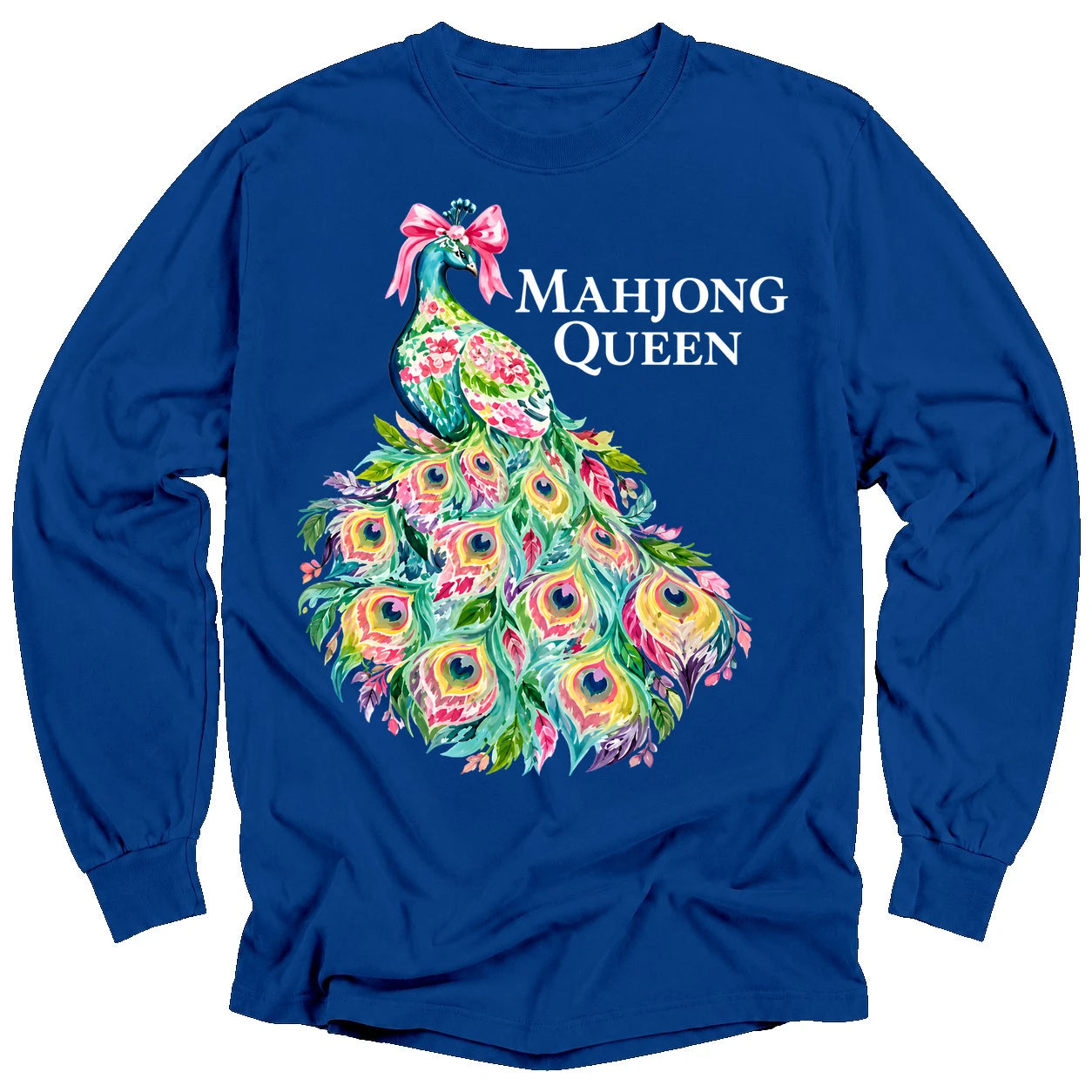 Mahjong Queen Long Sleeve T-Shirt
