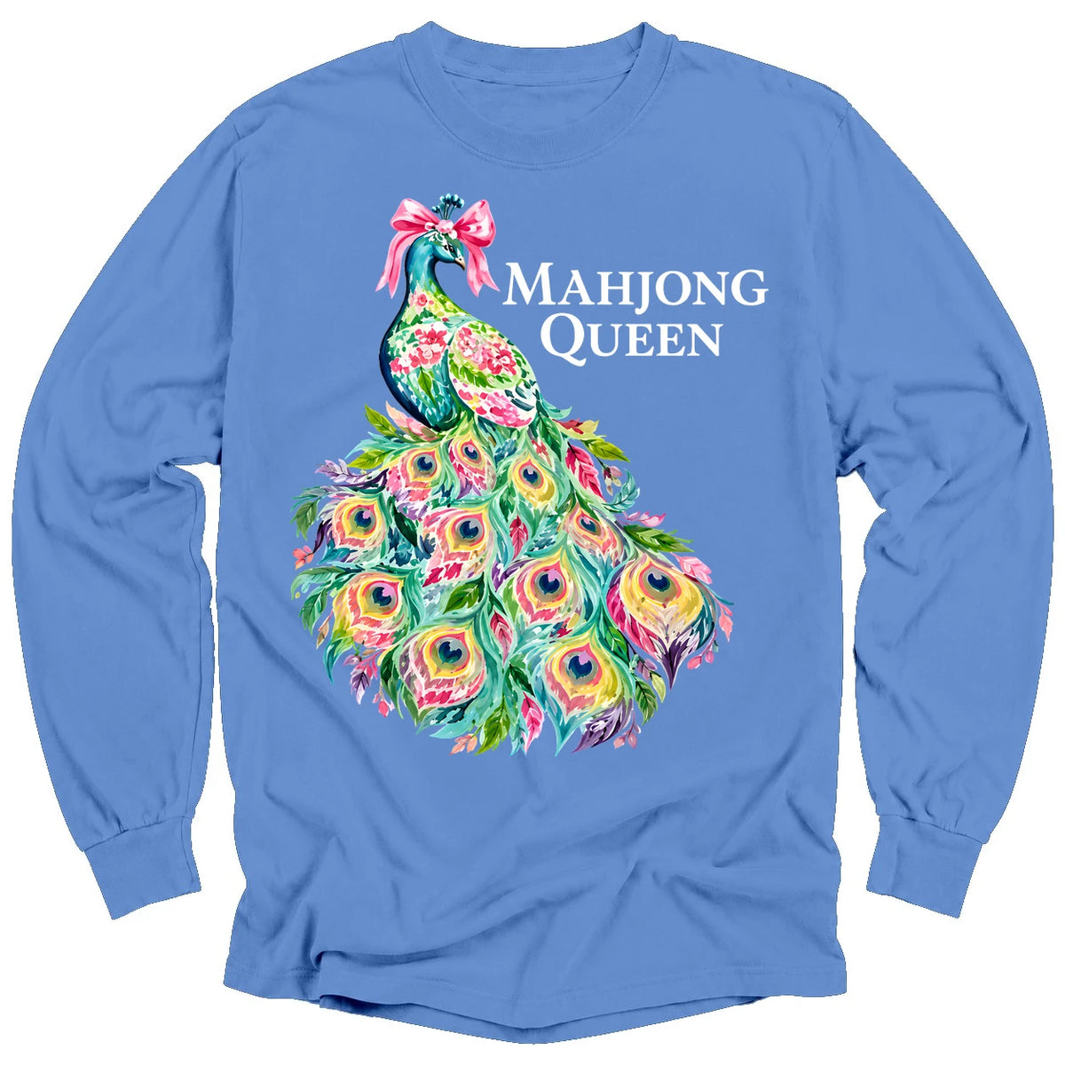 Mahjong Queen Long Sleeve T-Shirt