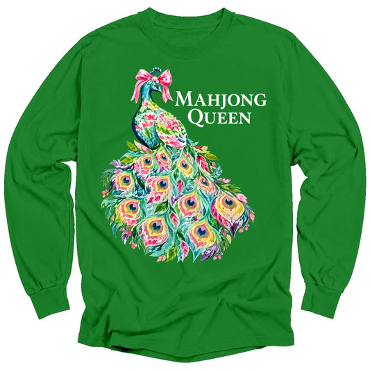 Mahjong Queen Long Sleeve T-Shirt