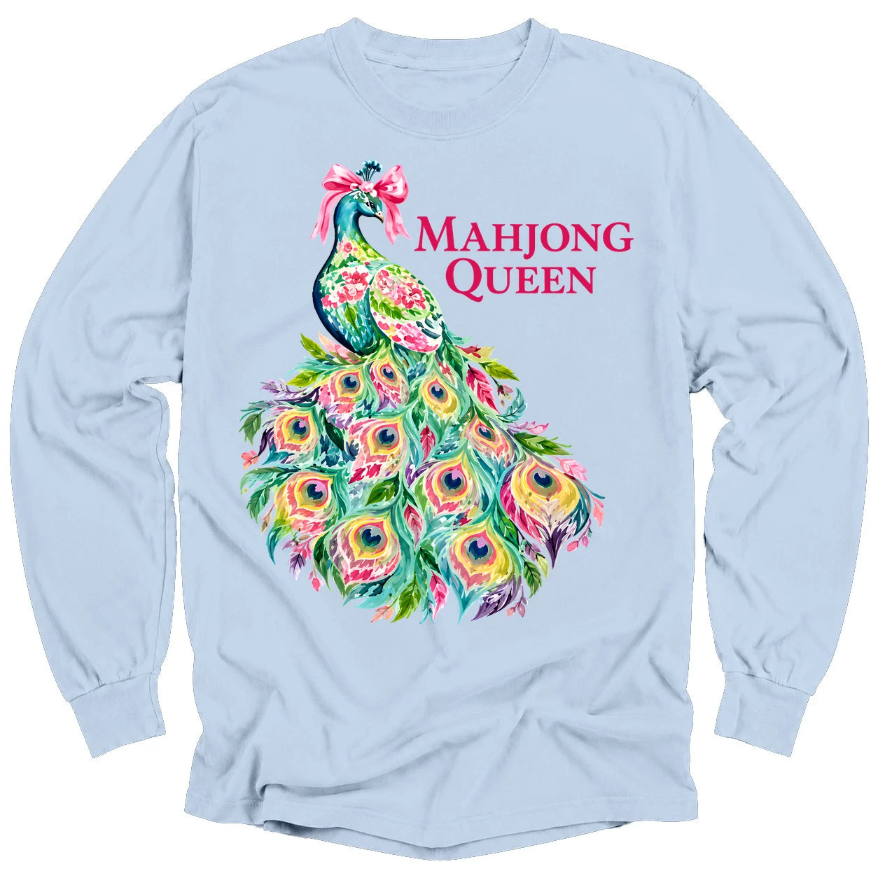 Mahjong Queen Long Sleeve T-Shirt