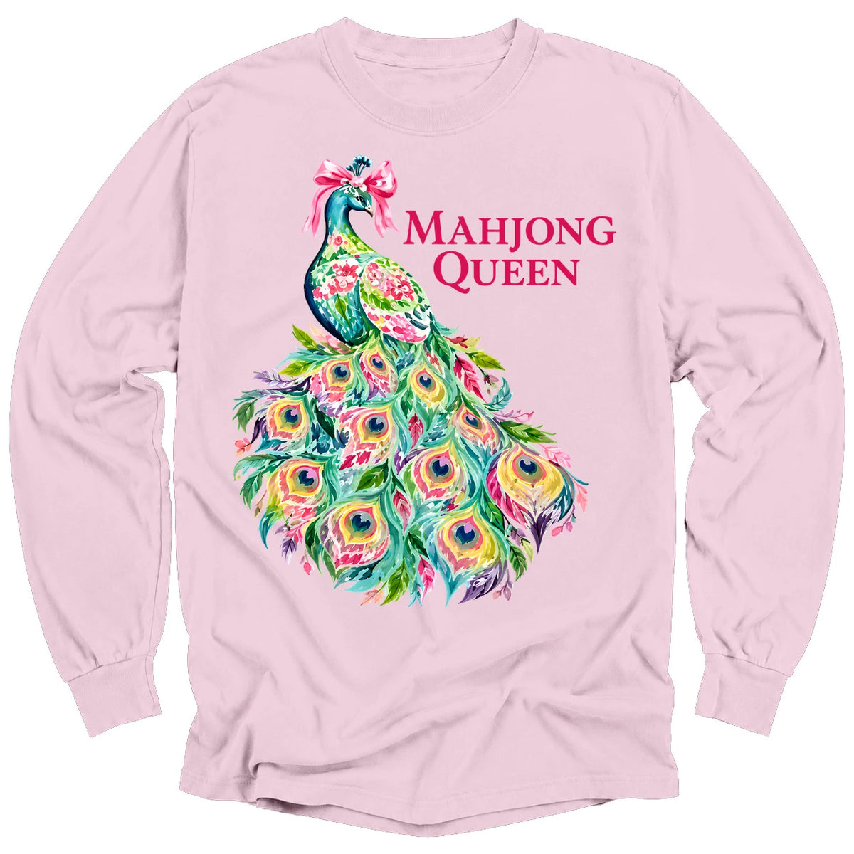 Mahjong Queen Long Sleeve T-Shirt