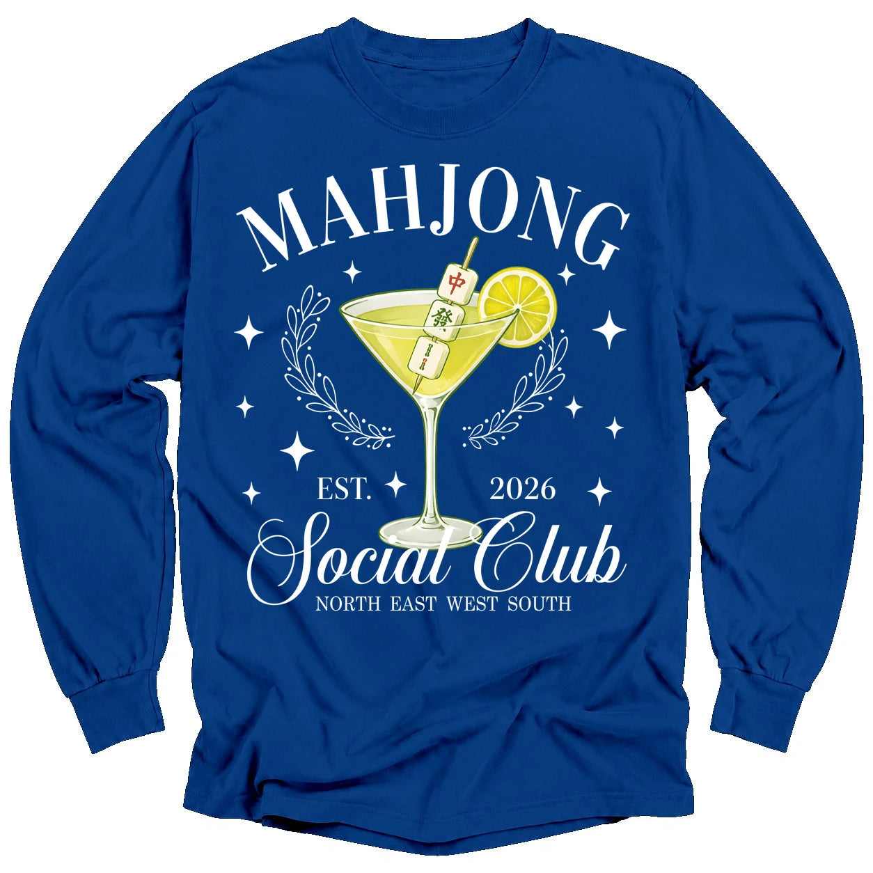 Mahj & Marg Social Club Long Sleeve T-shirt