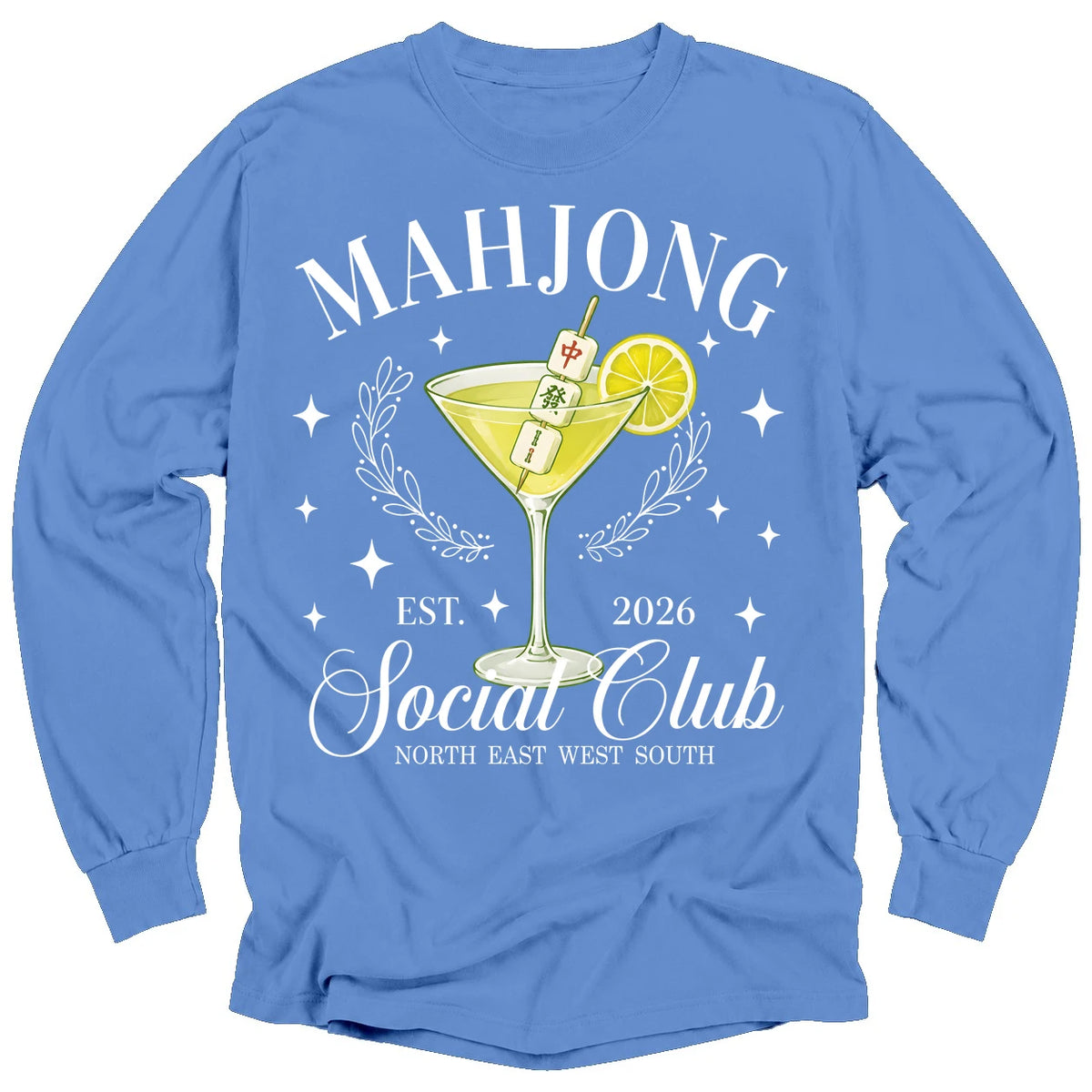 Mahj & Marg Social Club Long Sleeve T-shirt