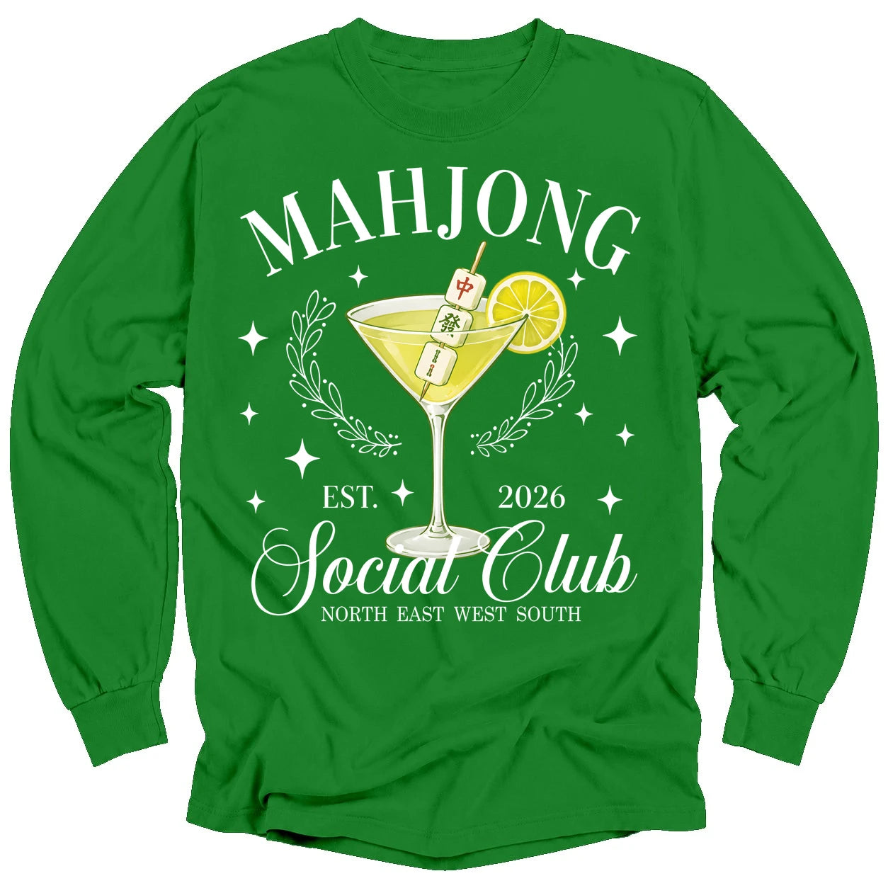 Mahj & Marg Social Club Long Sleeve T-shirt