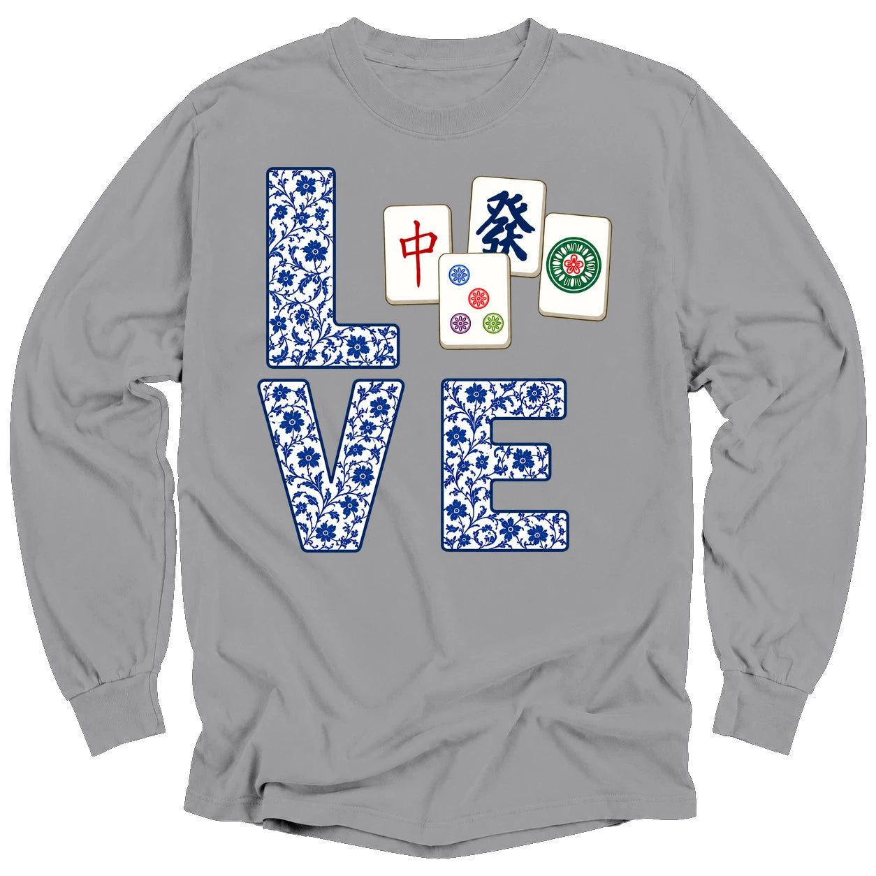 I love Mahj Long Sleeve T-shirt