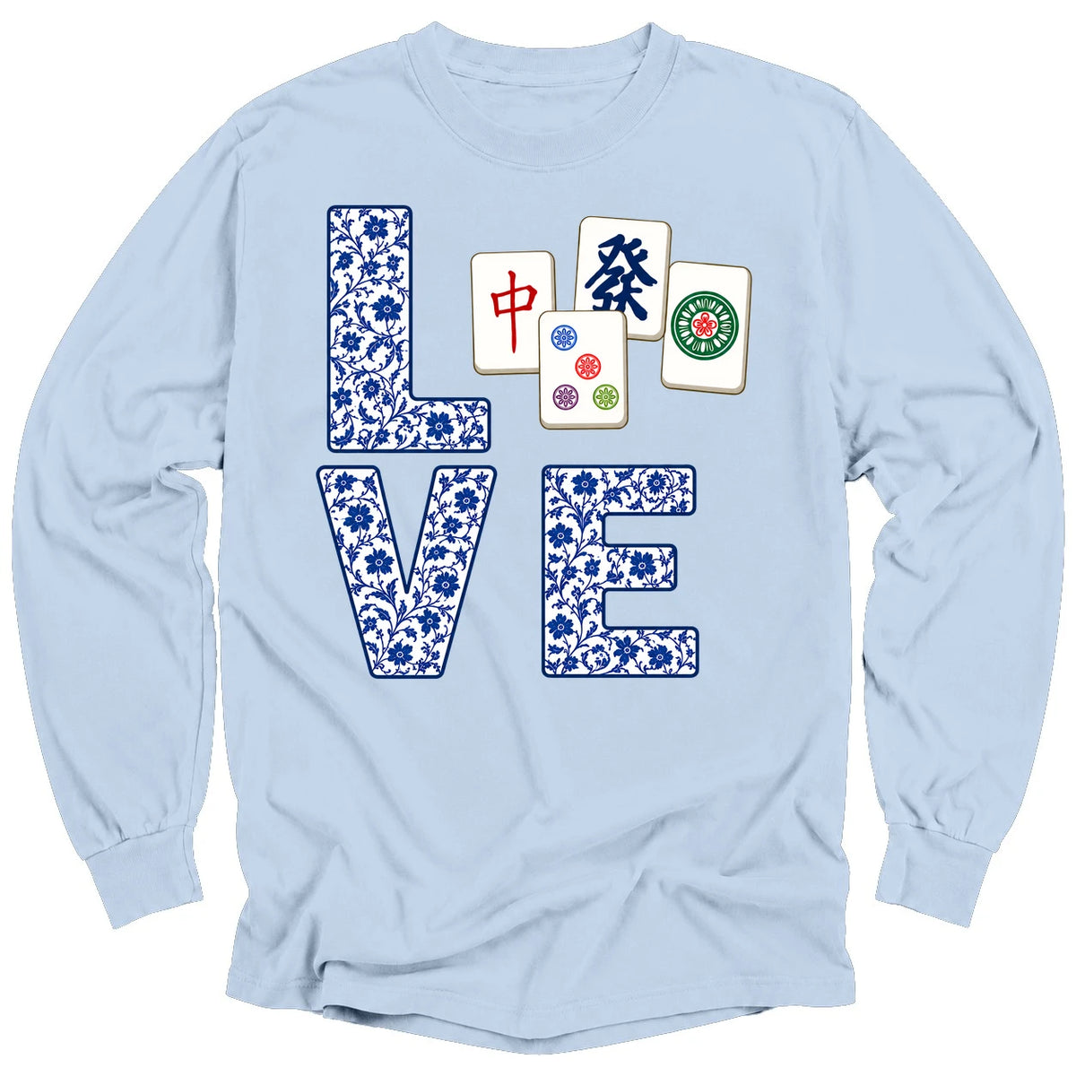 I love Mahj Long Sleeve T-shirt