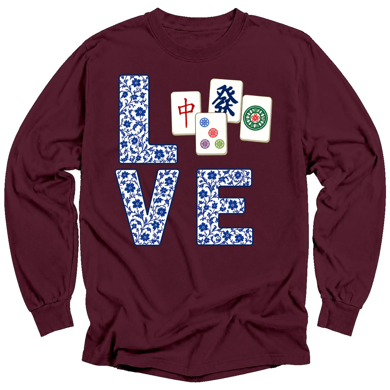 I love Mahj Long Sleeve T-shirt