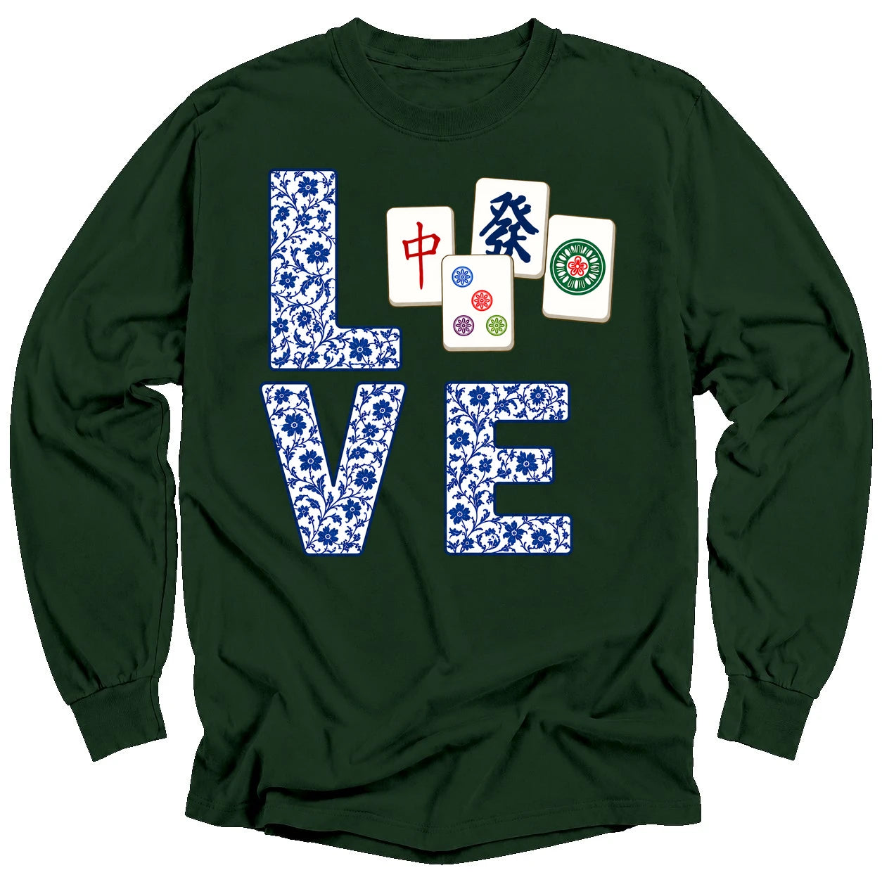 I love Mahj Long Sleeve T-shirt