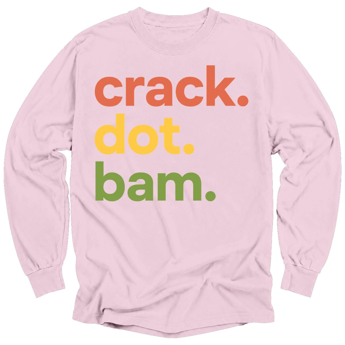 Crack Dot Bam Lover Long Sleeve T-Shirt
