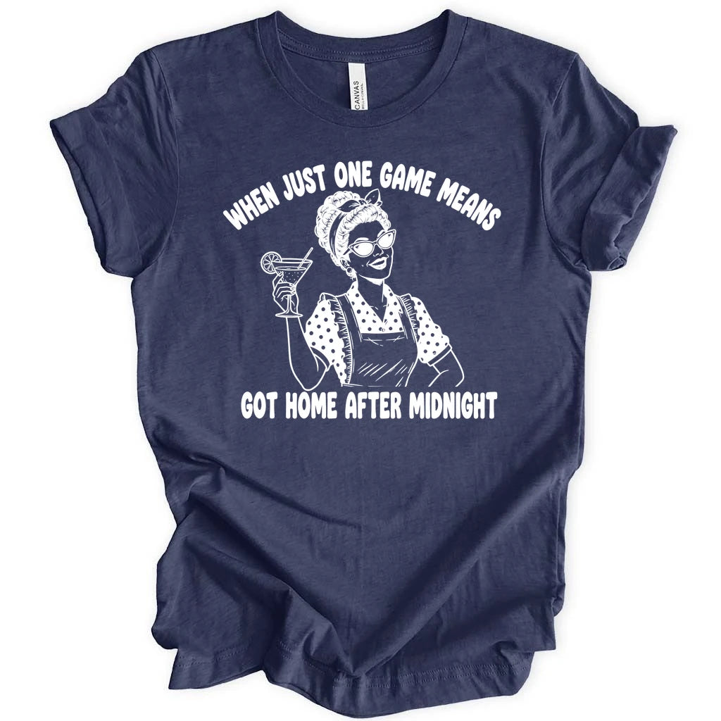 When just one game means T-shirt