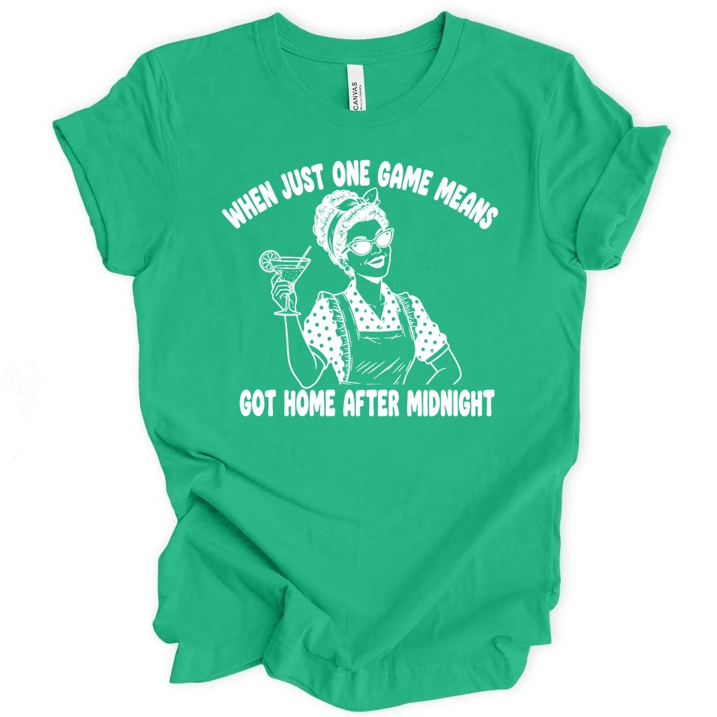 When just one game means T-shirt