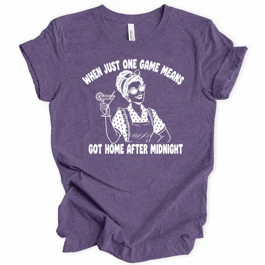 When just one game means T-shirt
