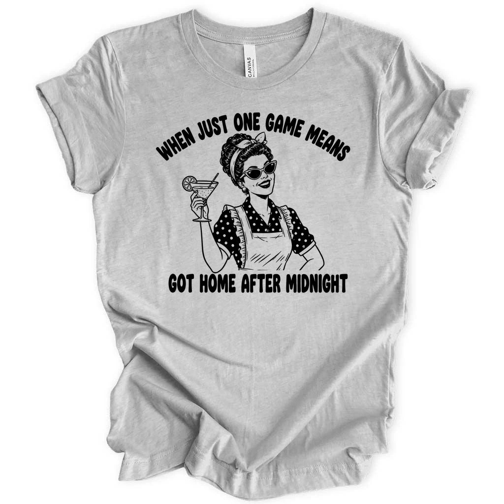 When just one game means T-shirt
