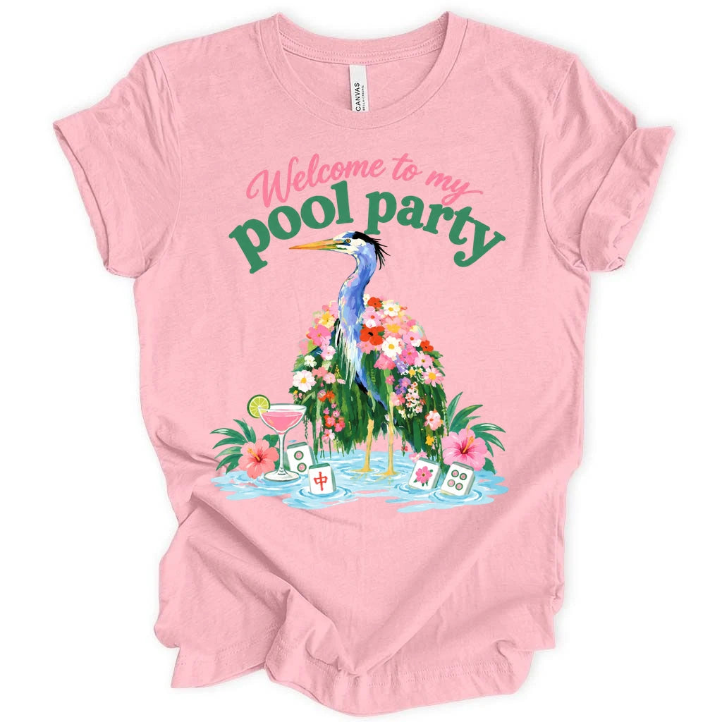 Welcome to my pool party T-shirt