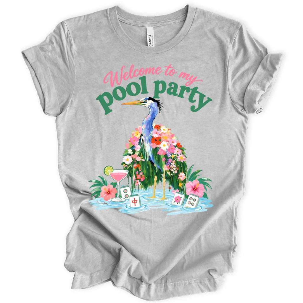 Welcome to my pool party T-shirt