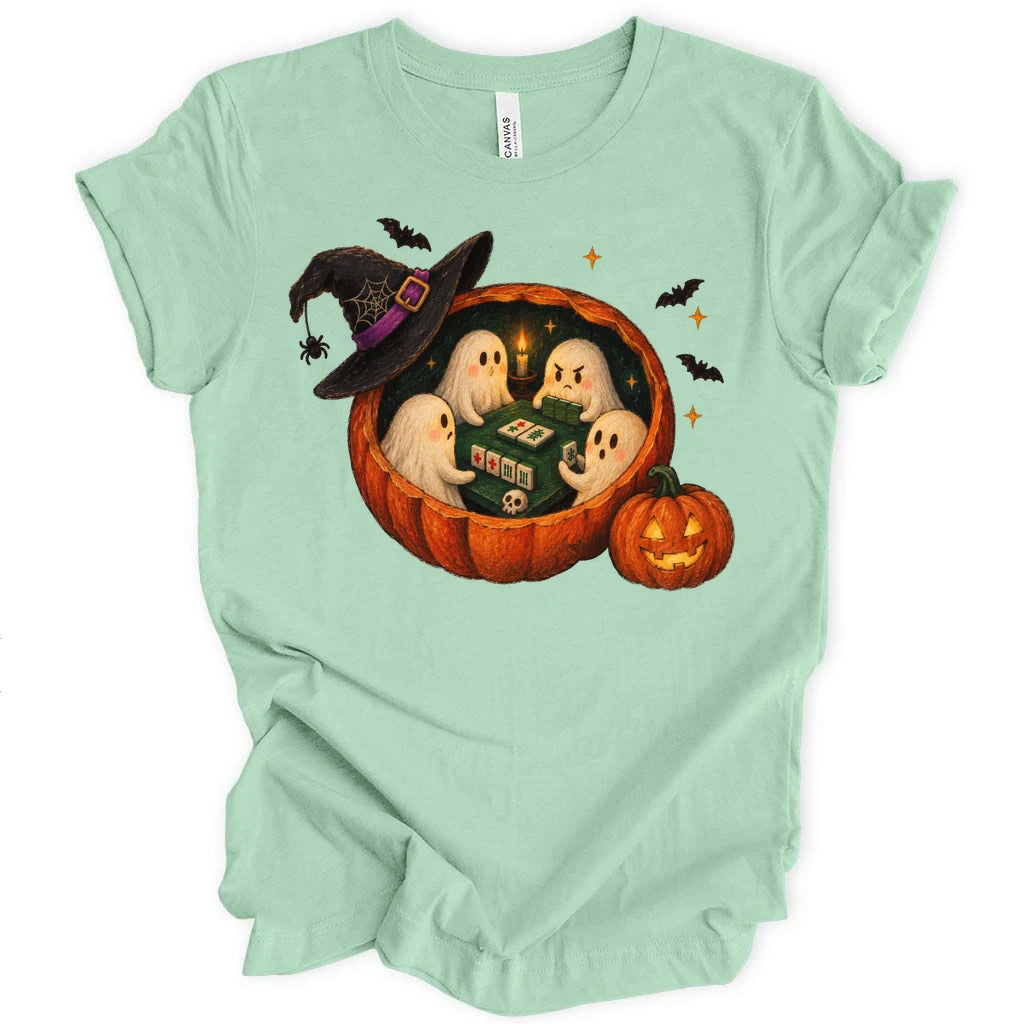 Pumpkin Patch Mahjong Party T-shirt