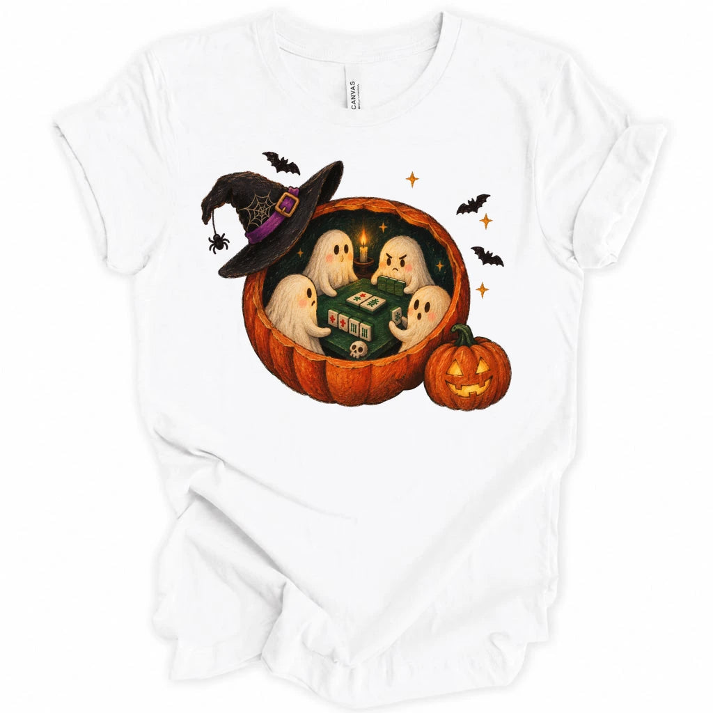 Pumpkin Patch Mahjong Party T-shirt