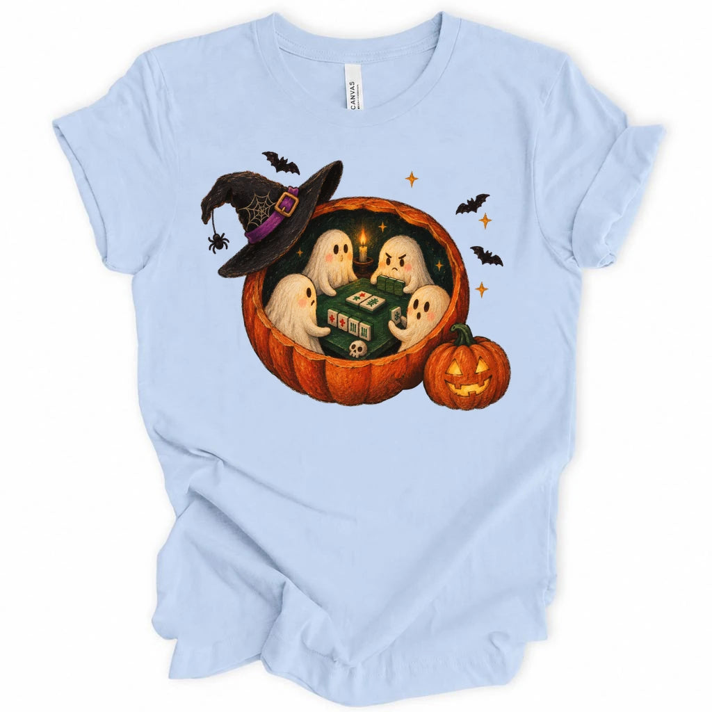 Pumpkin Patch Mahjong Party T-shirt