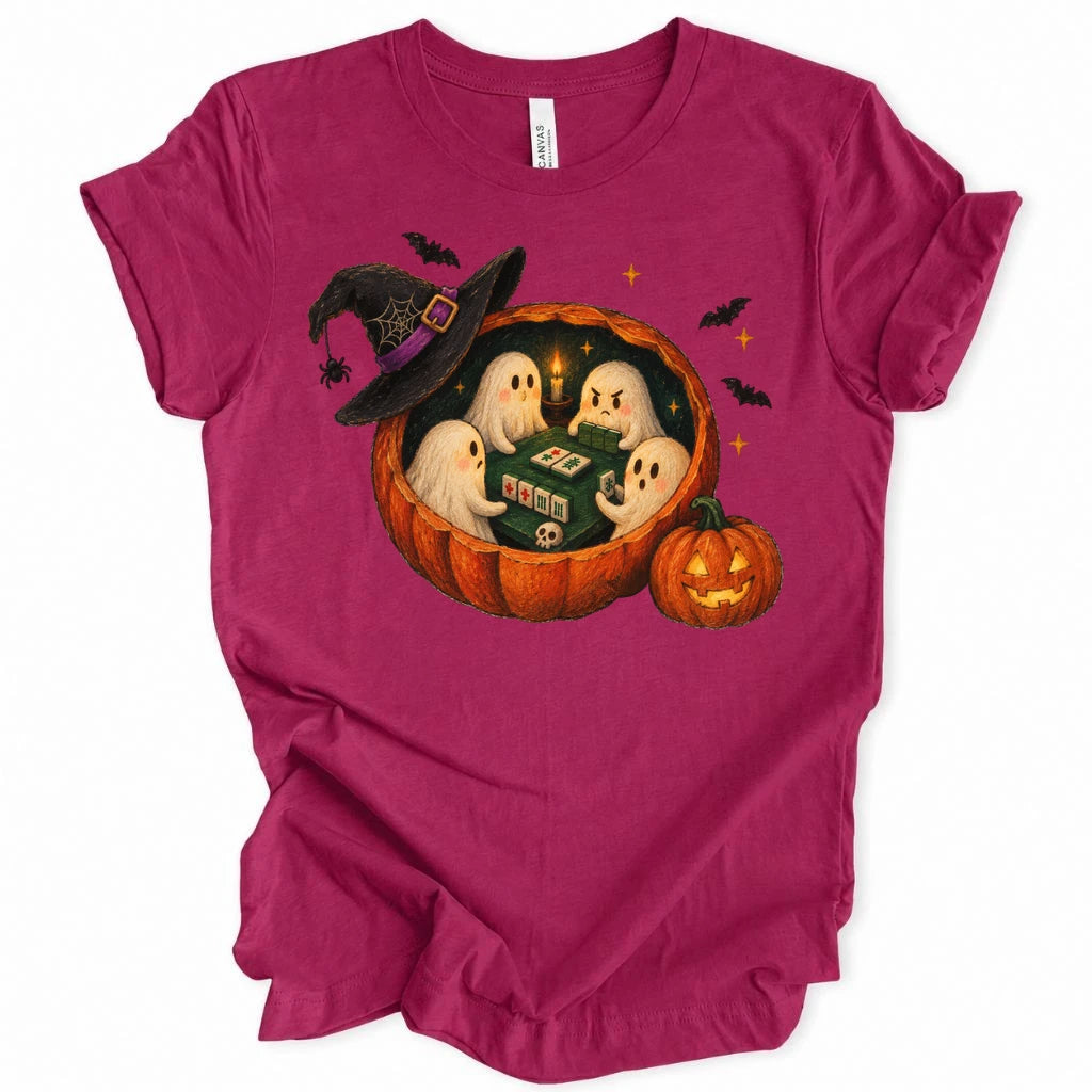Pumpkin Patch Mahjong Party T-shirt
