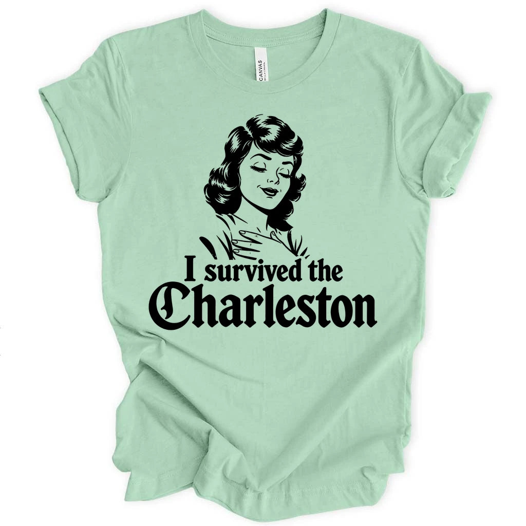 I survived the Charleston T-shirt