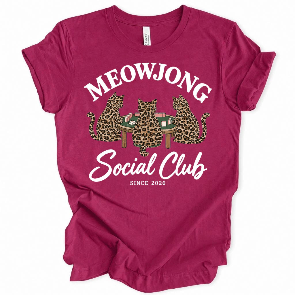 Mewjong Social Club T-shirt