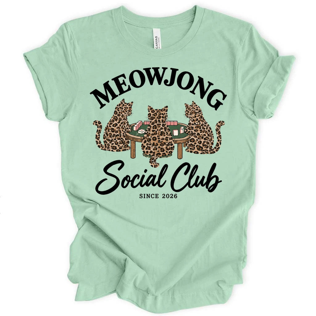 Mewjong Social Club T-shirt