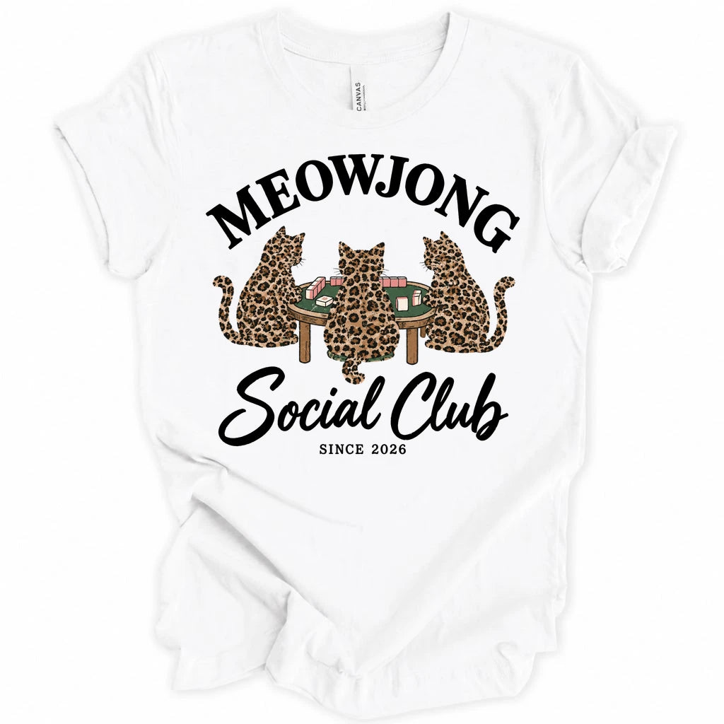 Mewjong Social Club T-shirt