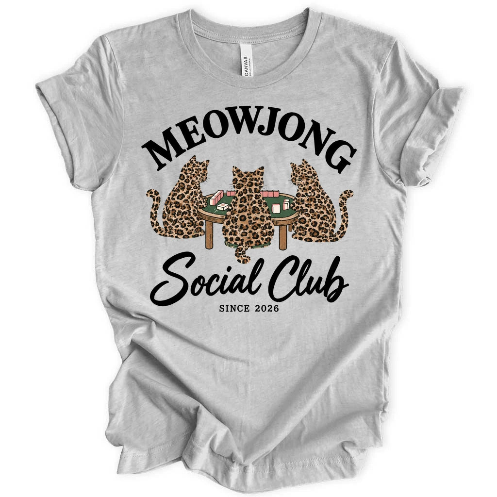 Mewjong Social Club T-shirt