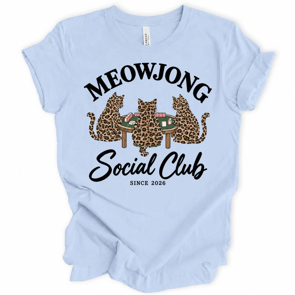 Mewjong Social Club T-shirt