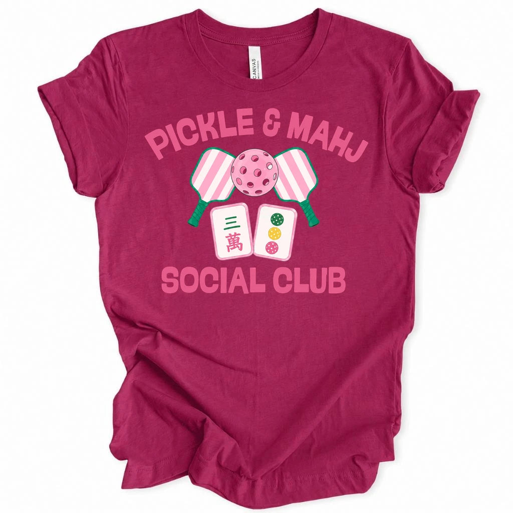 Pickle Mahj Social Club T-shirt