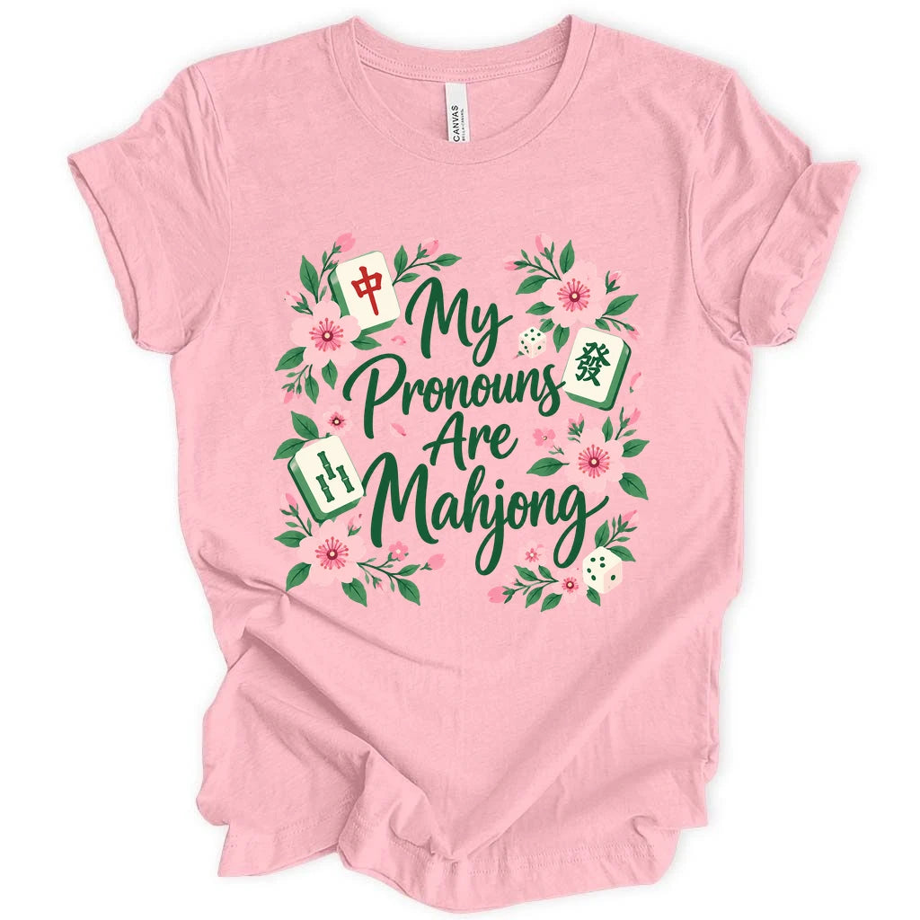 My Pronouns Are Mahjong T-Shirt