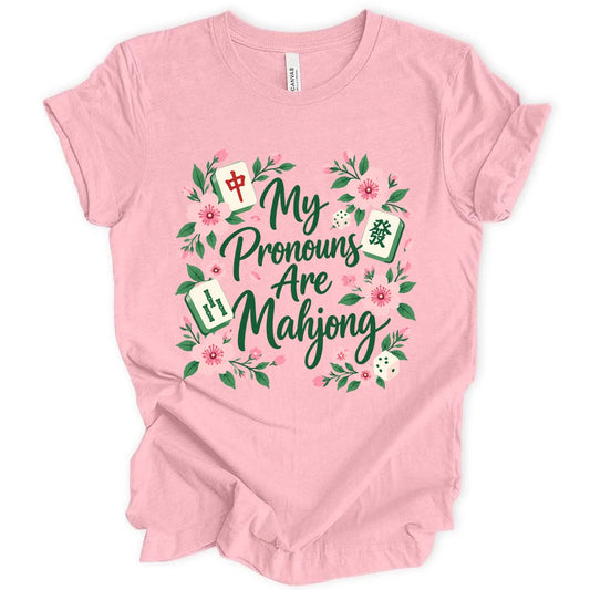 My Pronouns Are Mahjong T-Shirt