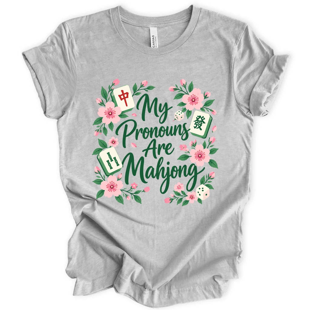 My Pronouns Are Mahjong T-Shirt
