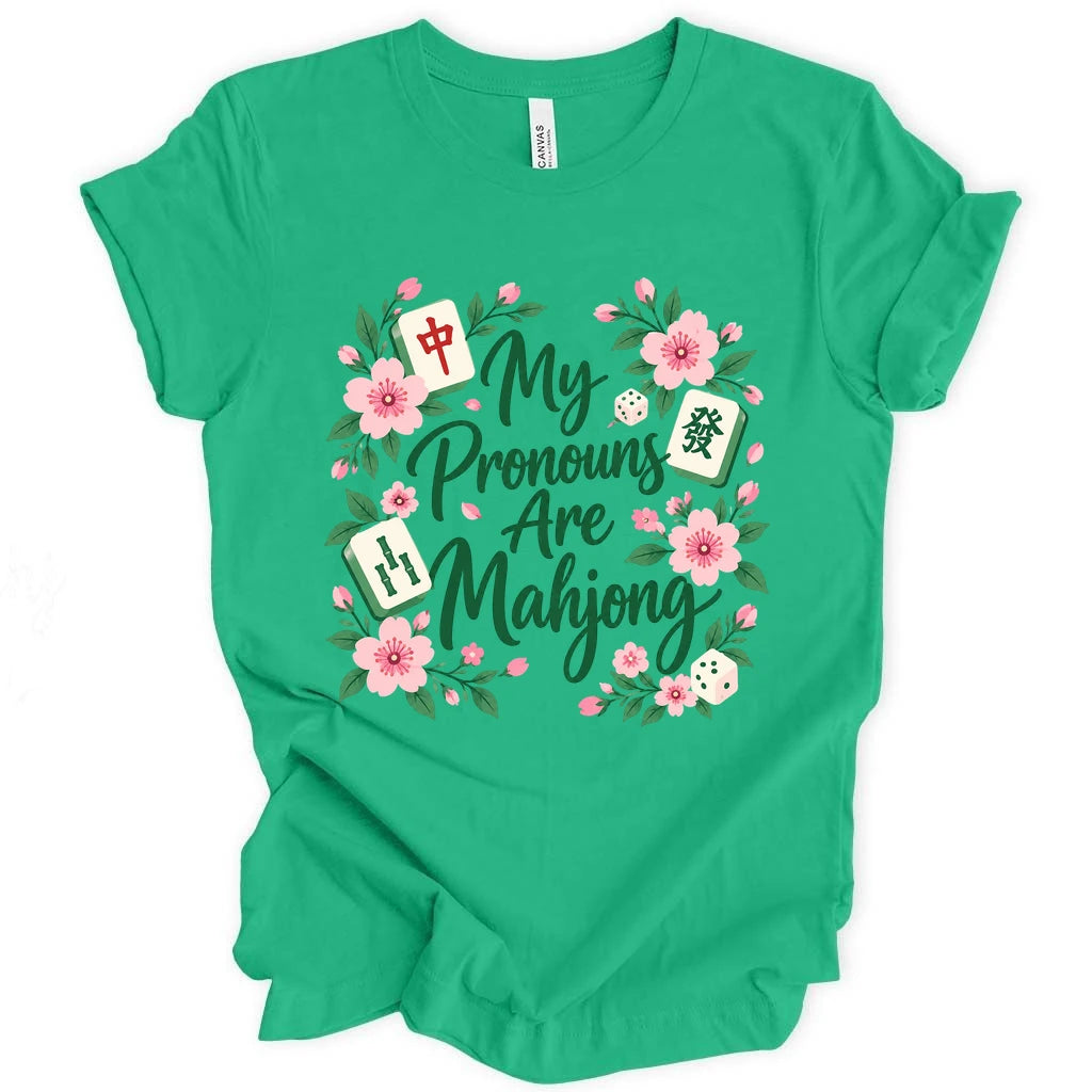 My Pronouns Are Mahjong T-Shirt