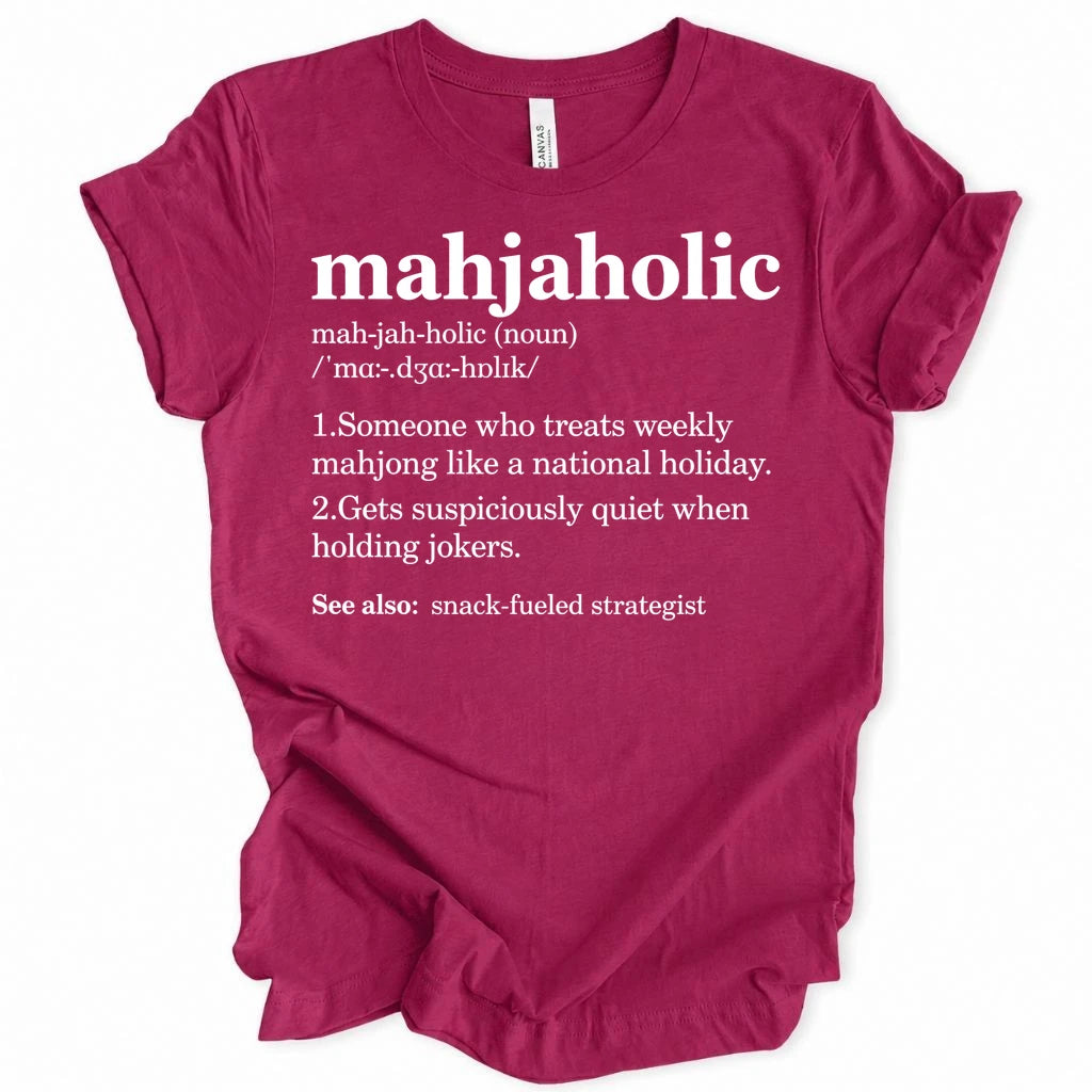 Mahjaholic T-shirt