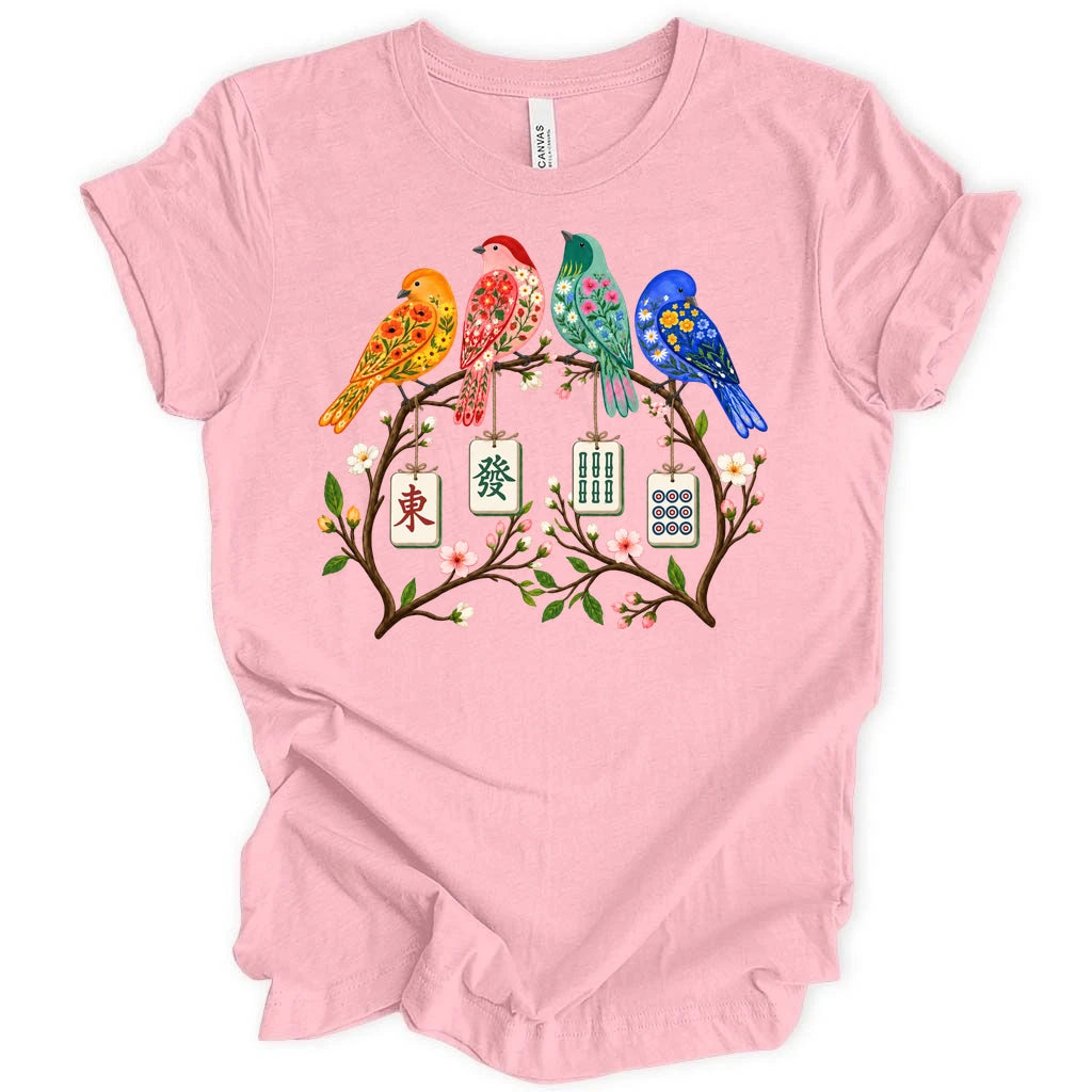 Sparrow Mahjong T-shirt