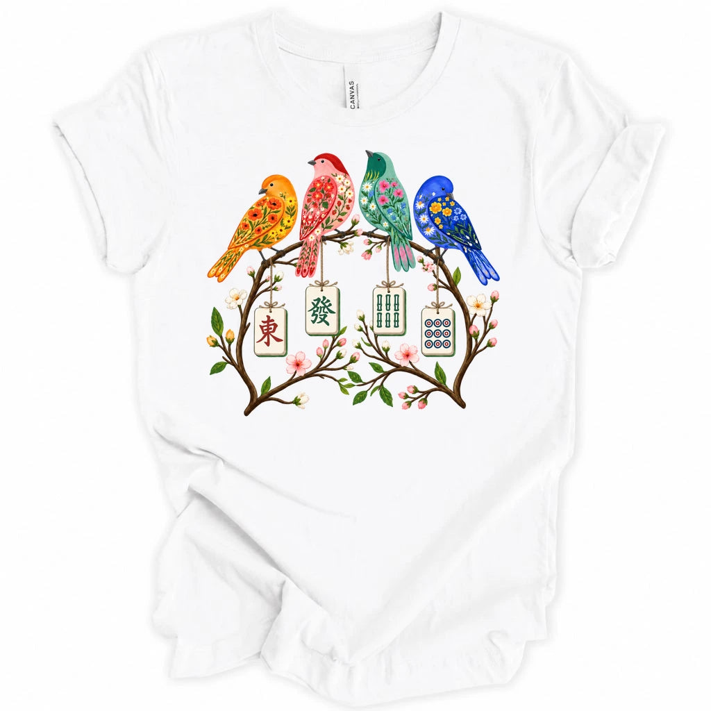 Sparrow Mahjong T-shirt