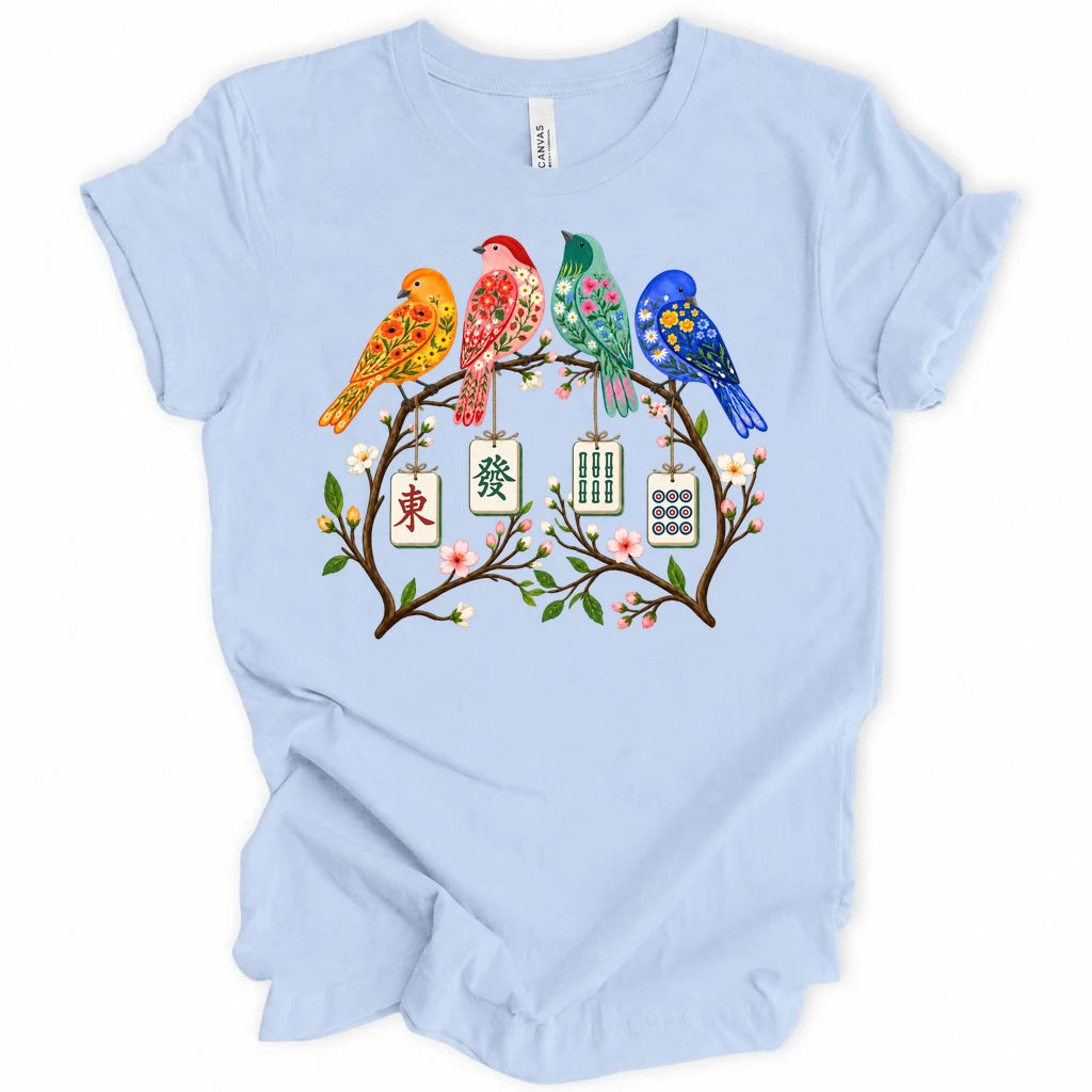 Sparrow Mahjong T-shirt
