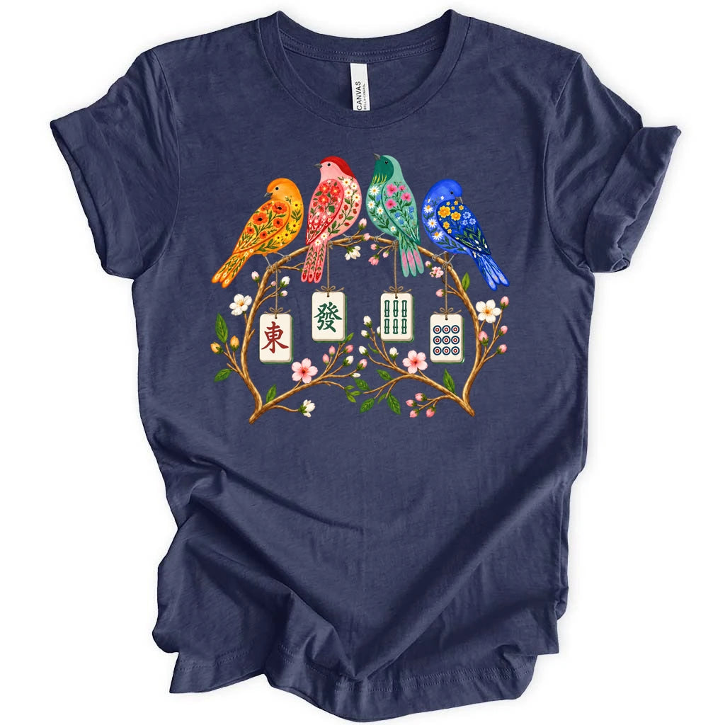 Sparrow Mahjong T-shirt