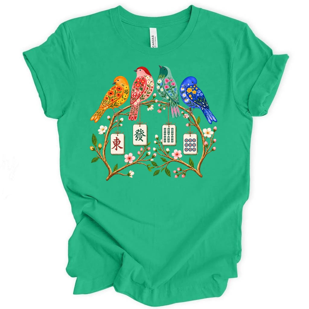 Sparrow Mahjong T-shirt