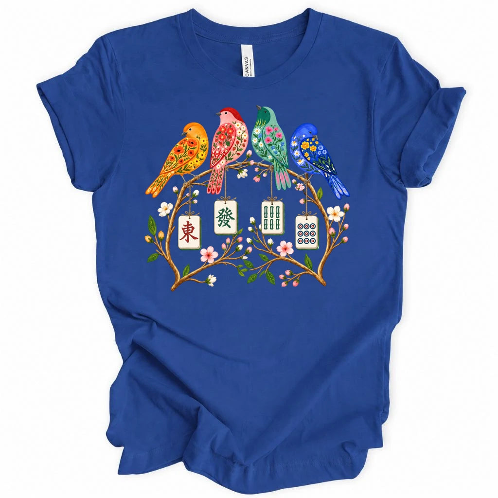 Sparrow Mahjong T-shirt