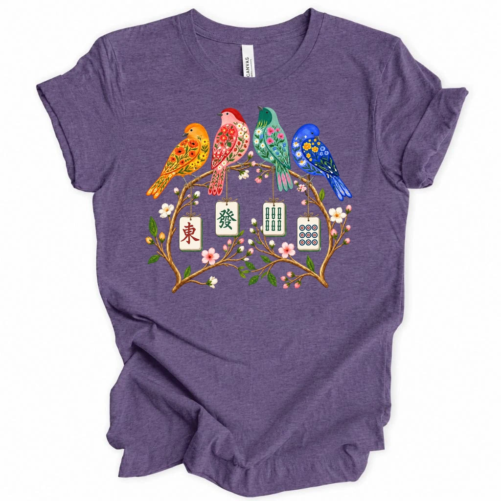 Sparrow Mahjong T-shirt