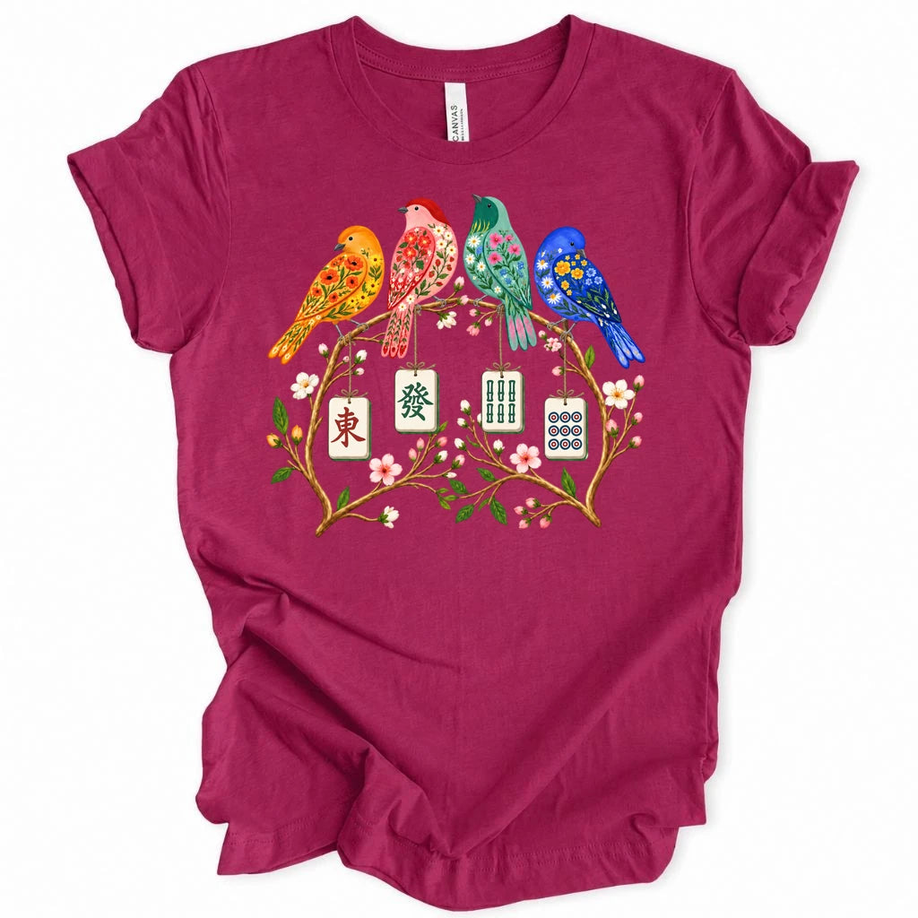 Sparrow Mahjong T-shirt
