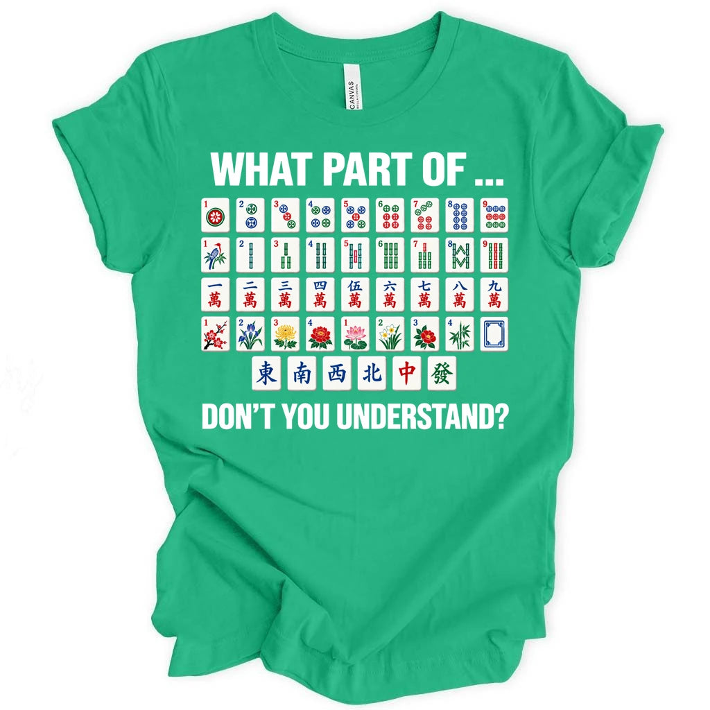 What part don't you understand T-shirt
