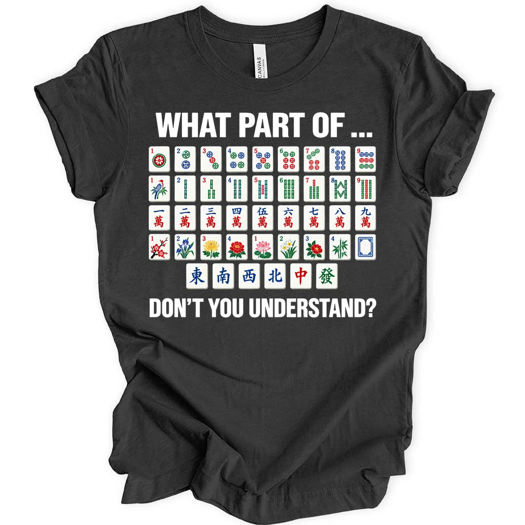 What part don't you understand T-shirt