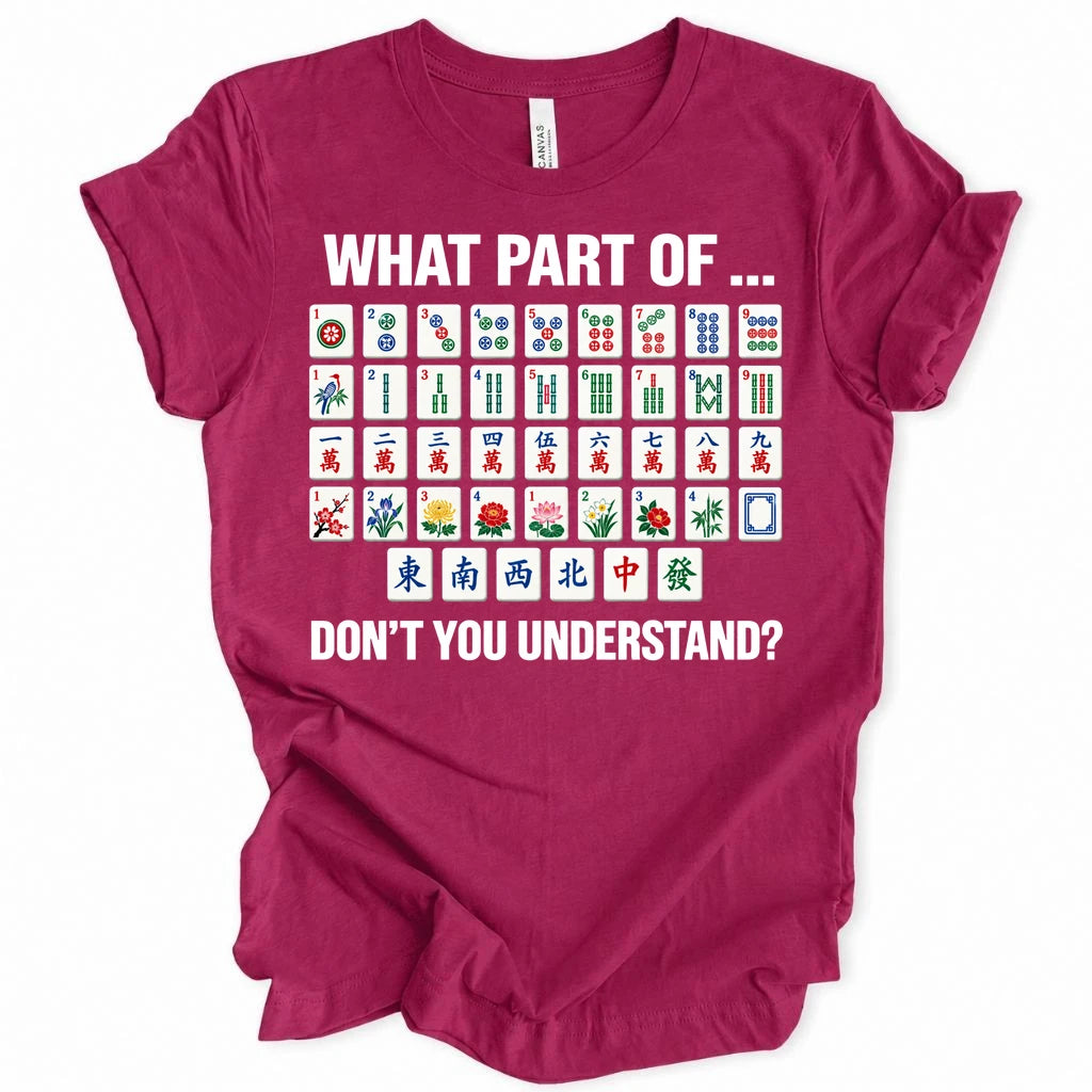 What part don't you understand T-shirt