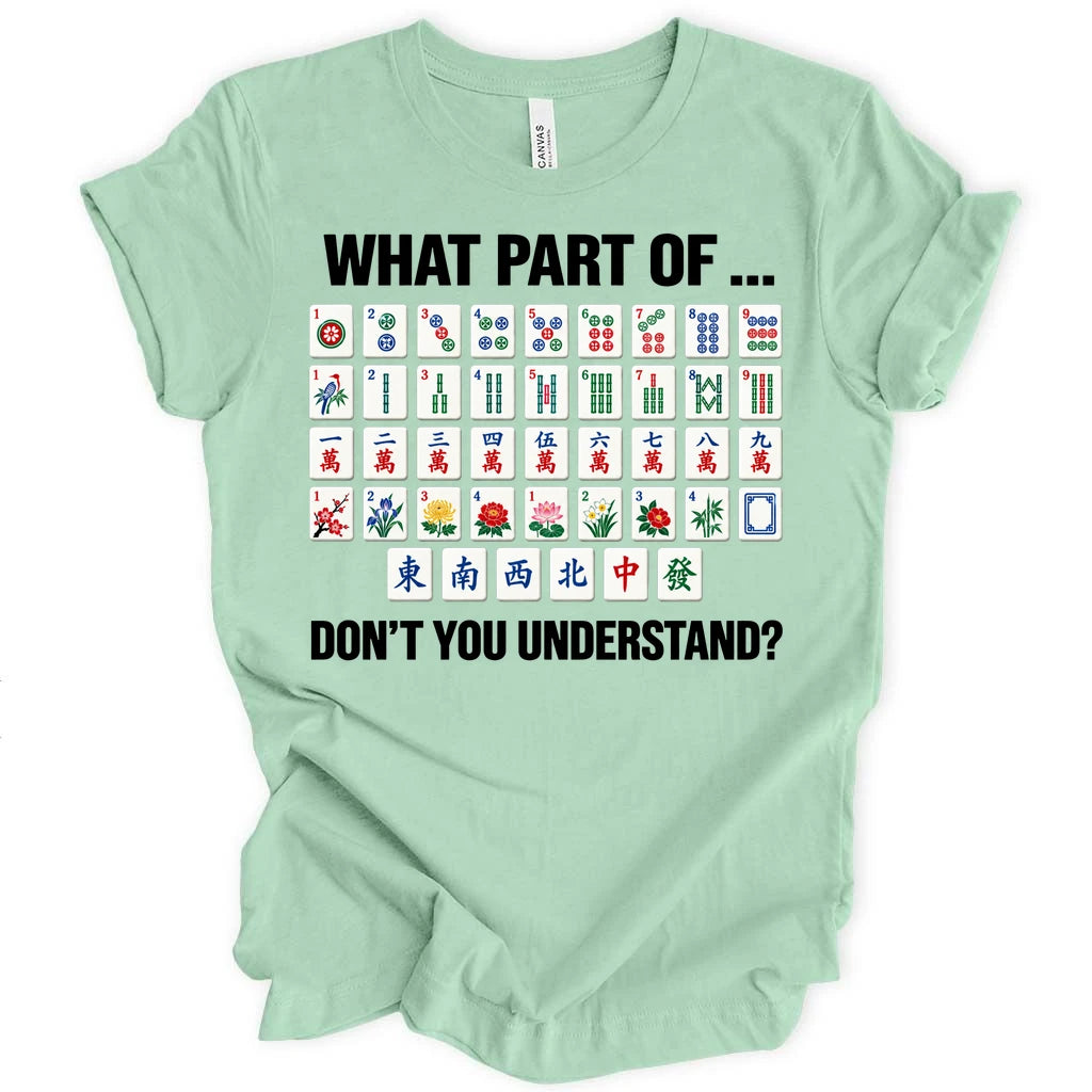 What part don't you understand T-shirt