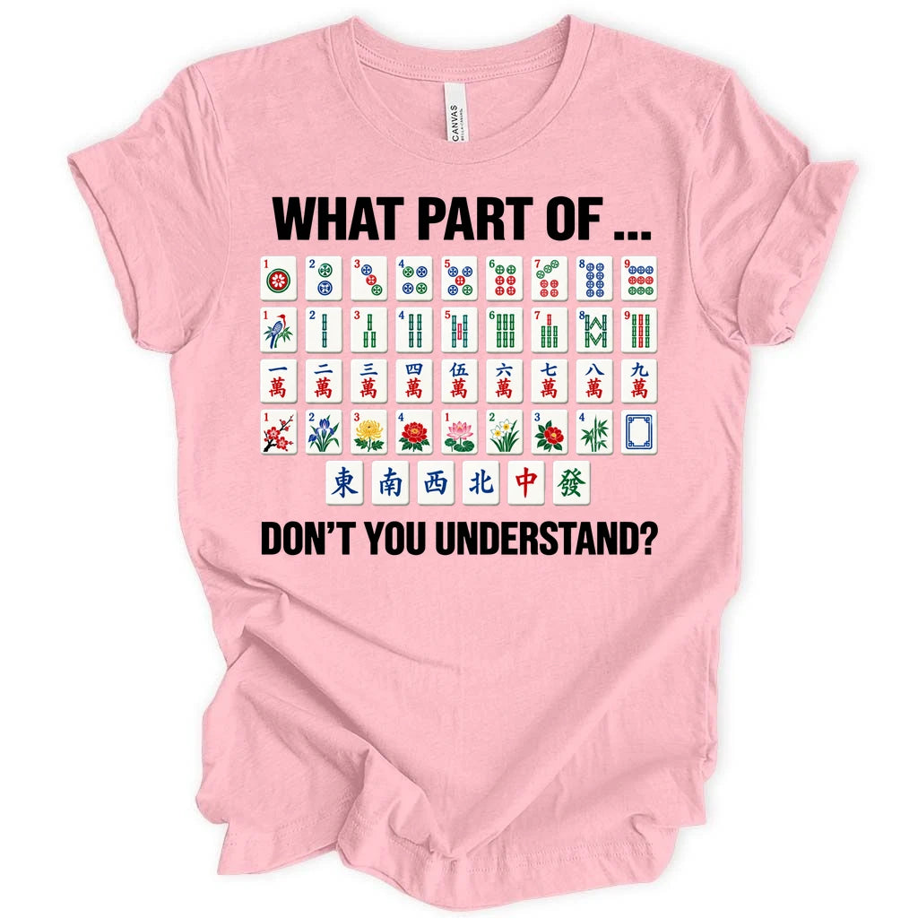 What part don't you understand T-shirt